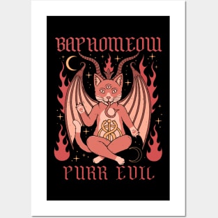 Baphomeow Posters and Art